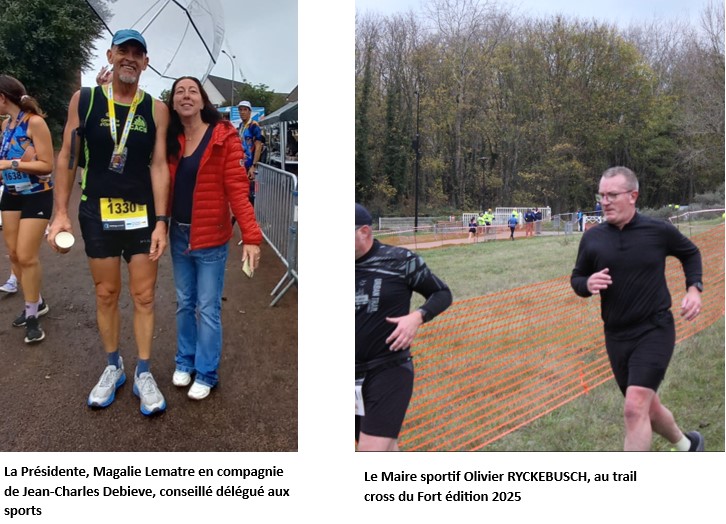 Photo de la présidente, de son délégué et de Monsieur le Maire